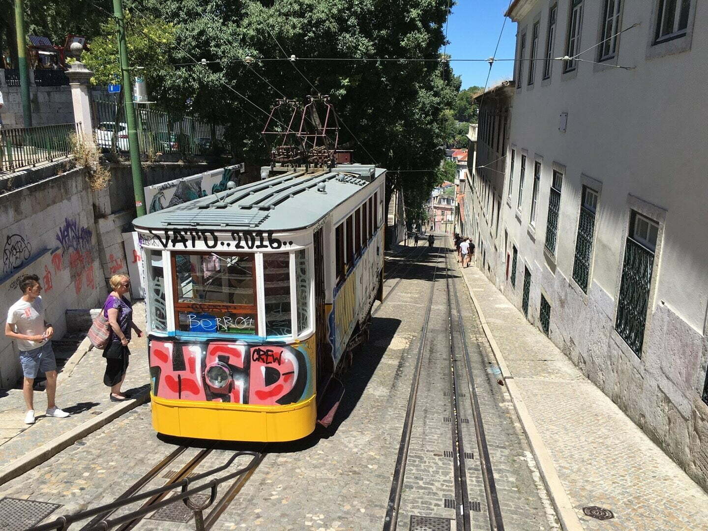 Trams in Lisbon