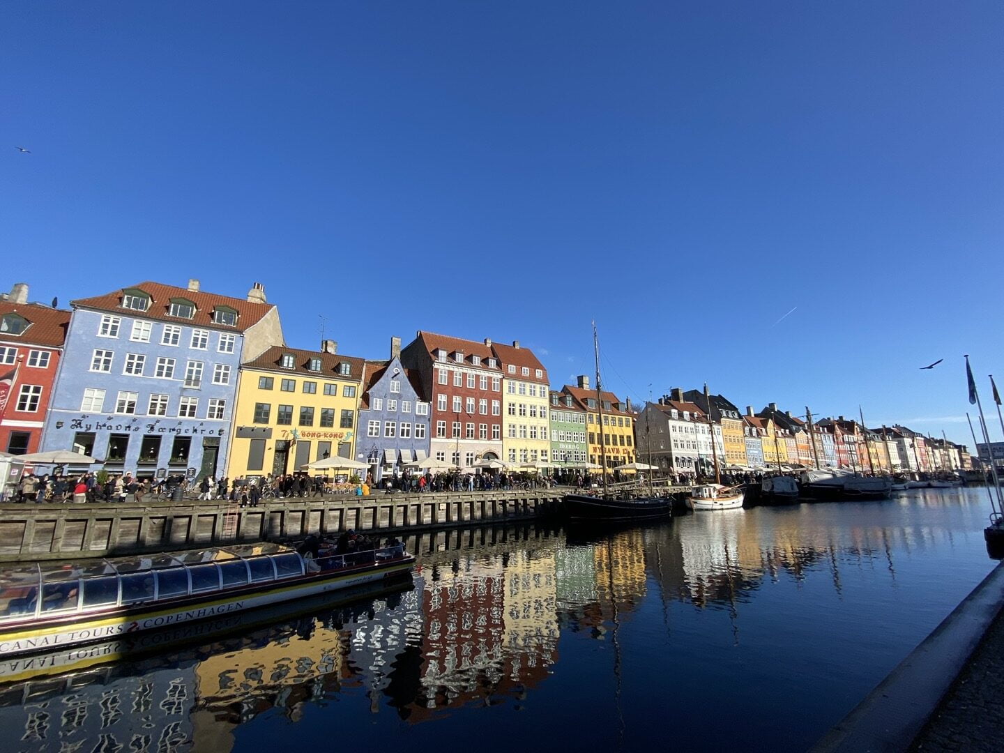 Nyhavn at Copenhagen